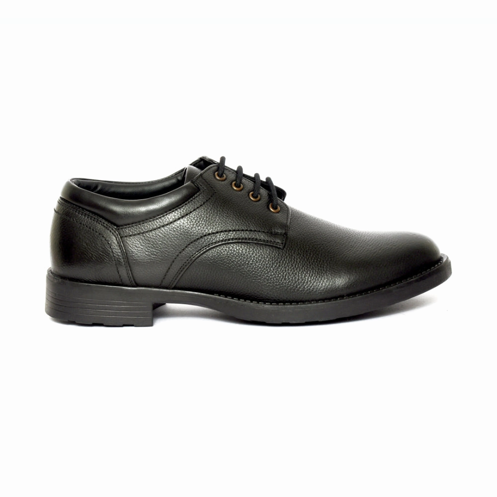 Healers Formal Black Lace-Up Derby Shoes For Men GAS-C17 By Liberty Confident Step Sharp Office Style
