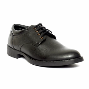 Healers Formal Black Lace-Up Derby Shoes For Men GAS-C17 By Liberty Travel Companion
