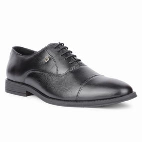 Healers Formal Black Lacing Derby Shoes For Men S201-04 By Liberty Streamlined Design Formal Chic