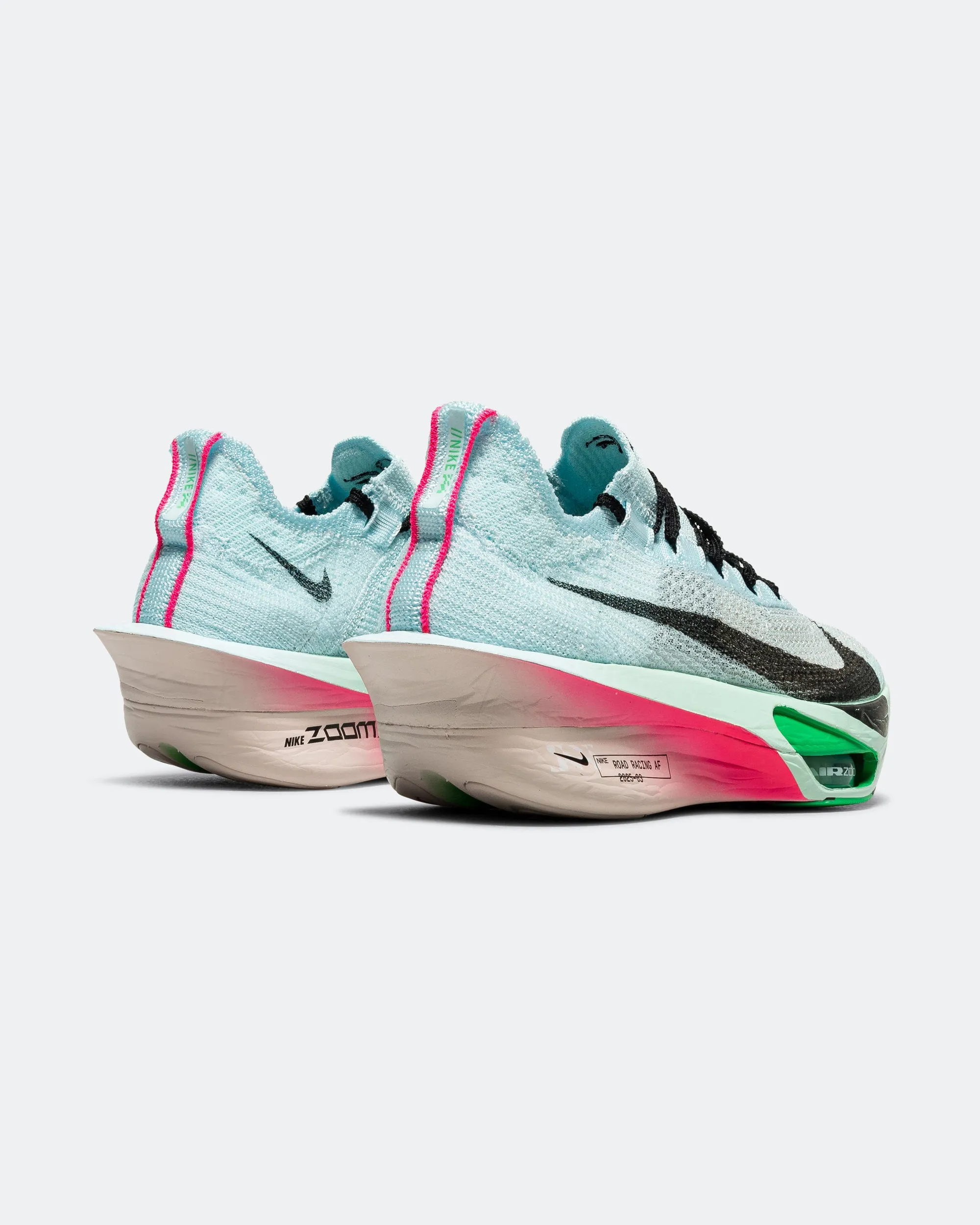 Creek Hike Daily Comfort Mens Air Zoom Alphafly Next% 3 - Glacier Blue/Black-Mint Foam-Green Shock
