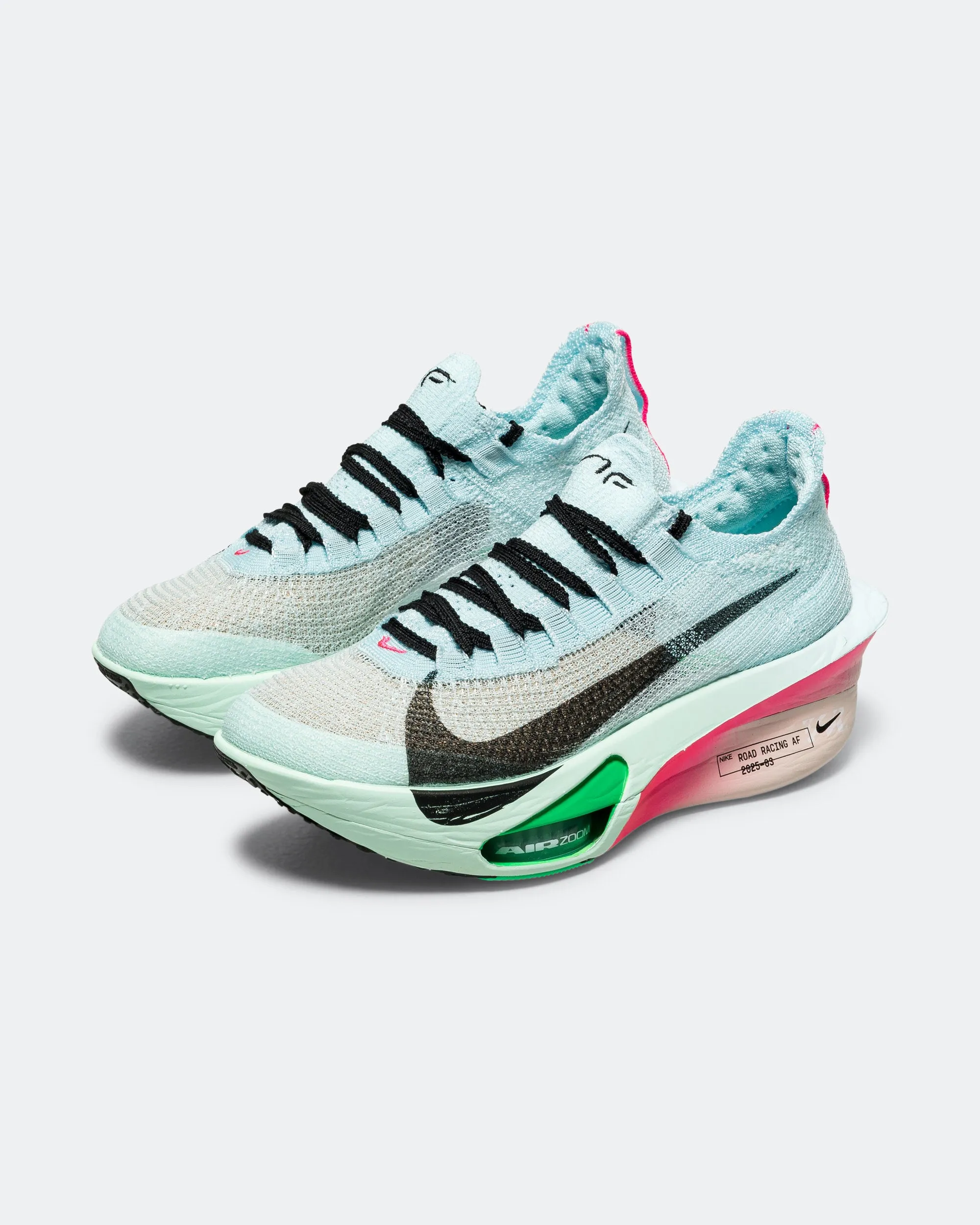 Mens Air Zoom Alphafly Next% 3 - Glacier Blue/Black-Mint Foam-Green Shock On The Run Airy Touch