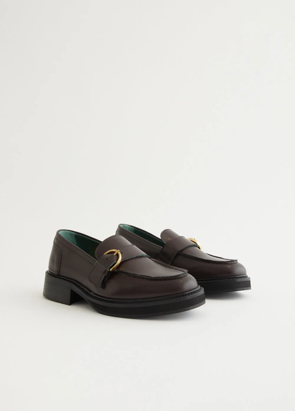 Heeled Townee Monk Loafers Shady Hike Lounge Ready