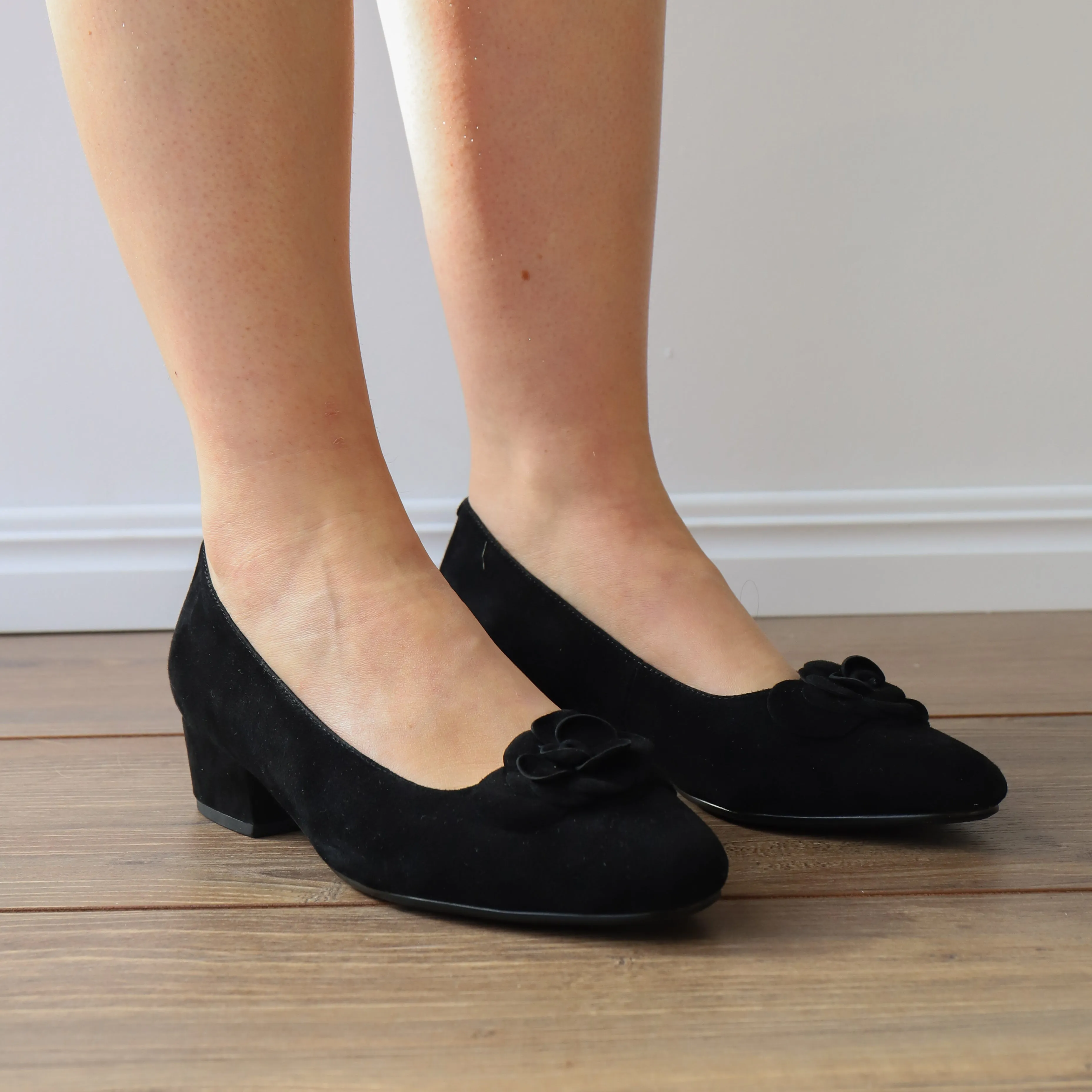 Study Glow Lightweight Step RUPERT Black Suede