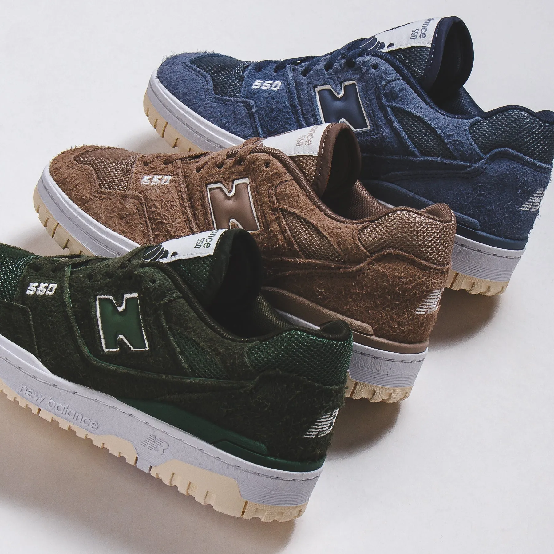 New Balance Men 550 Mushroom BB550PHA Heat Dissipation Panels