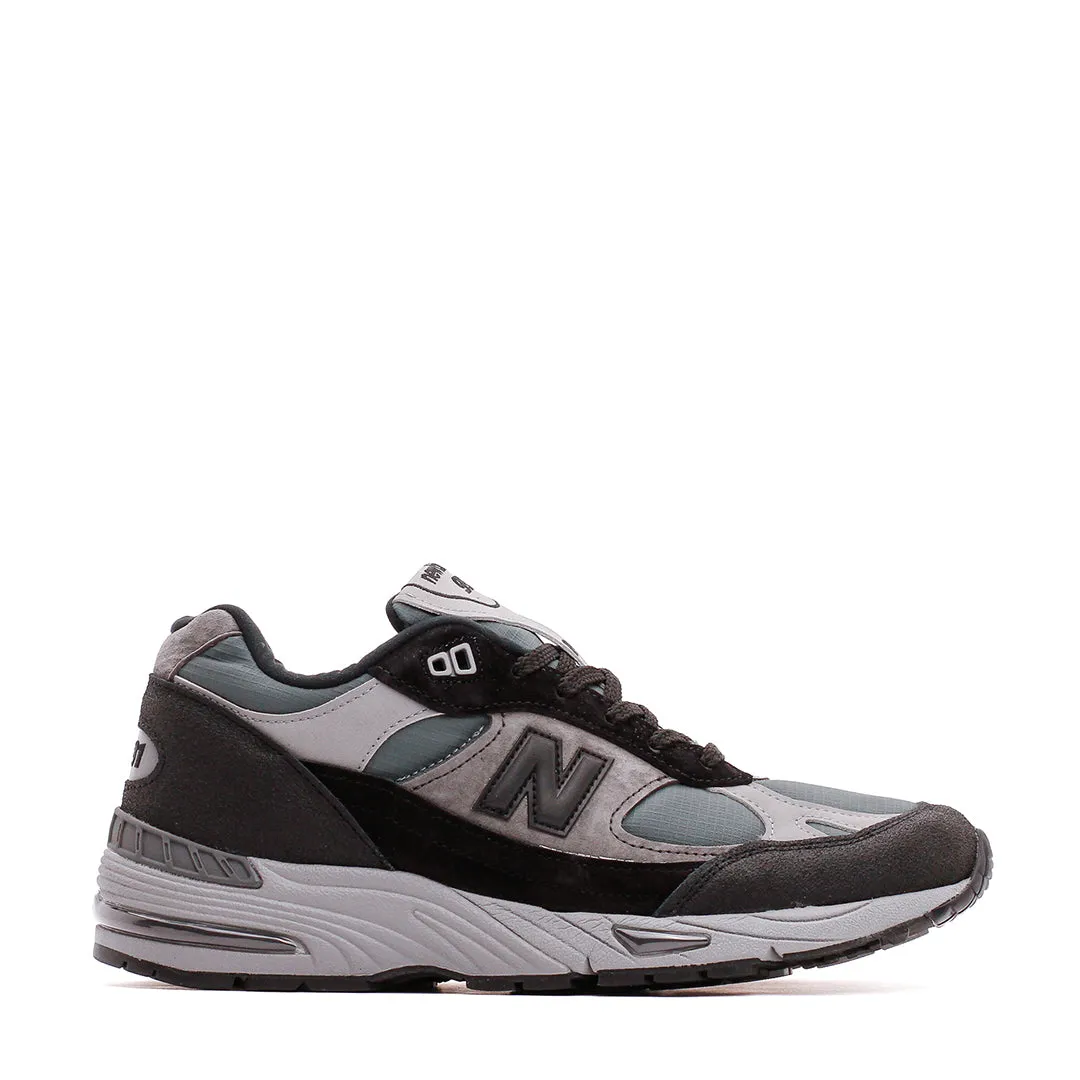 Temperature Regulating New Balance Men 991v1 Black Made in UK M991WTR