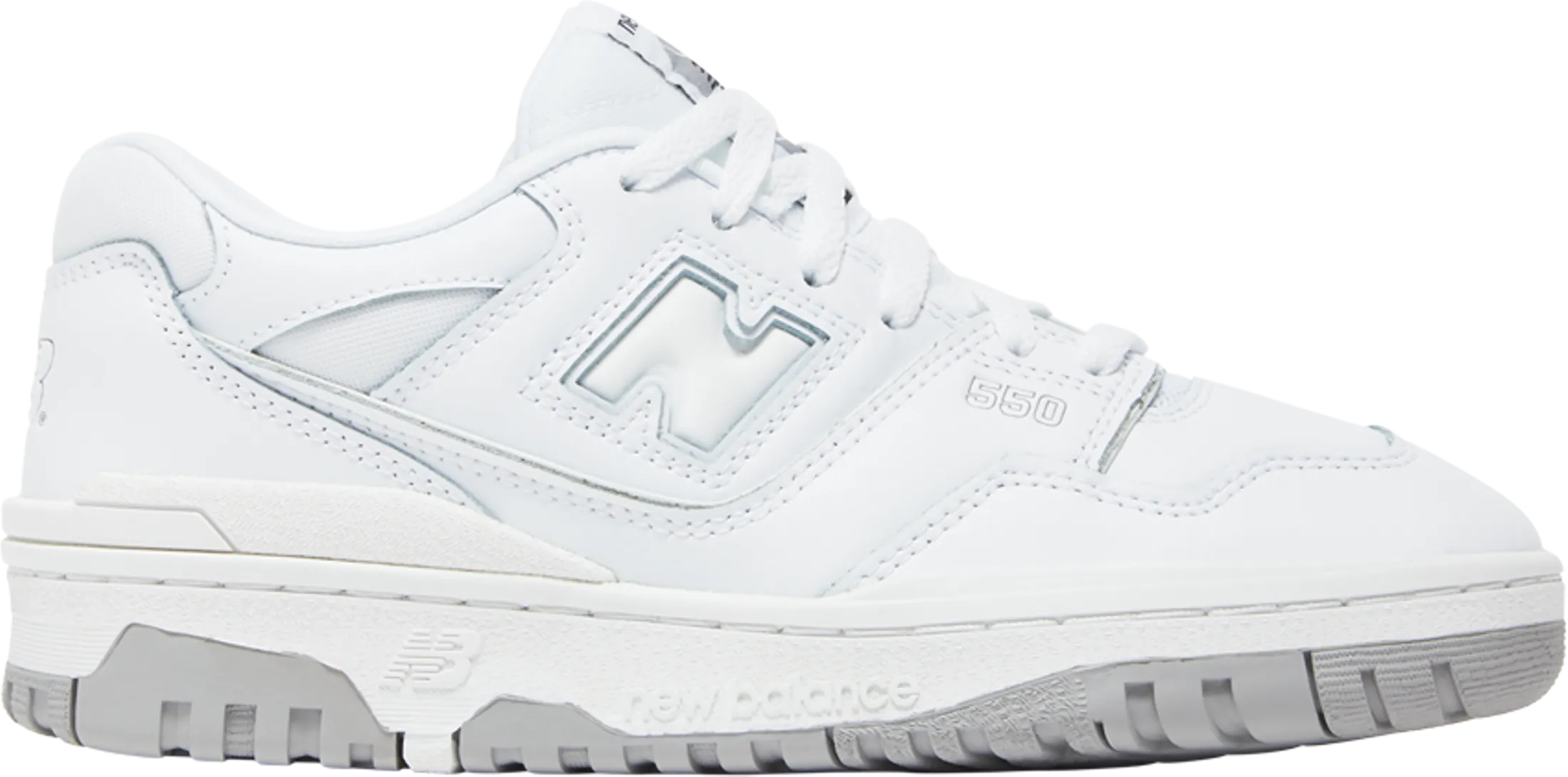 550 Big Kid 'White Grey' - GSB550PB Orthotic Friendly Structure