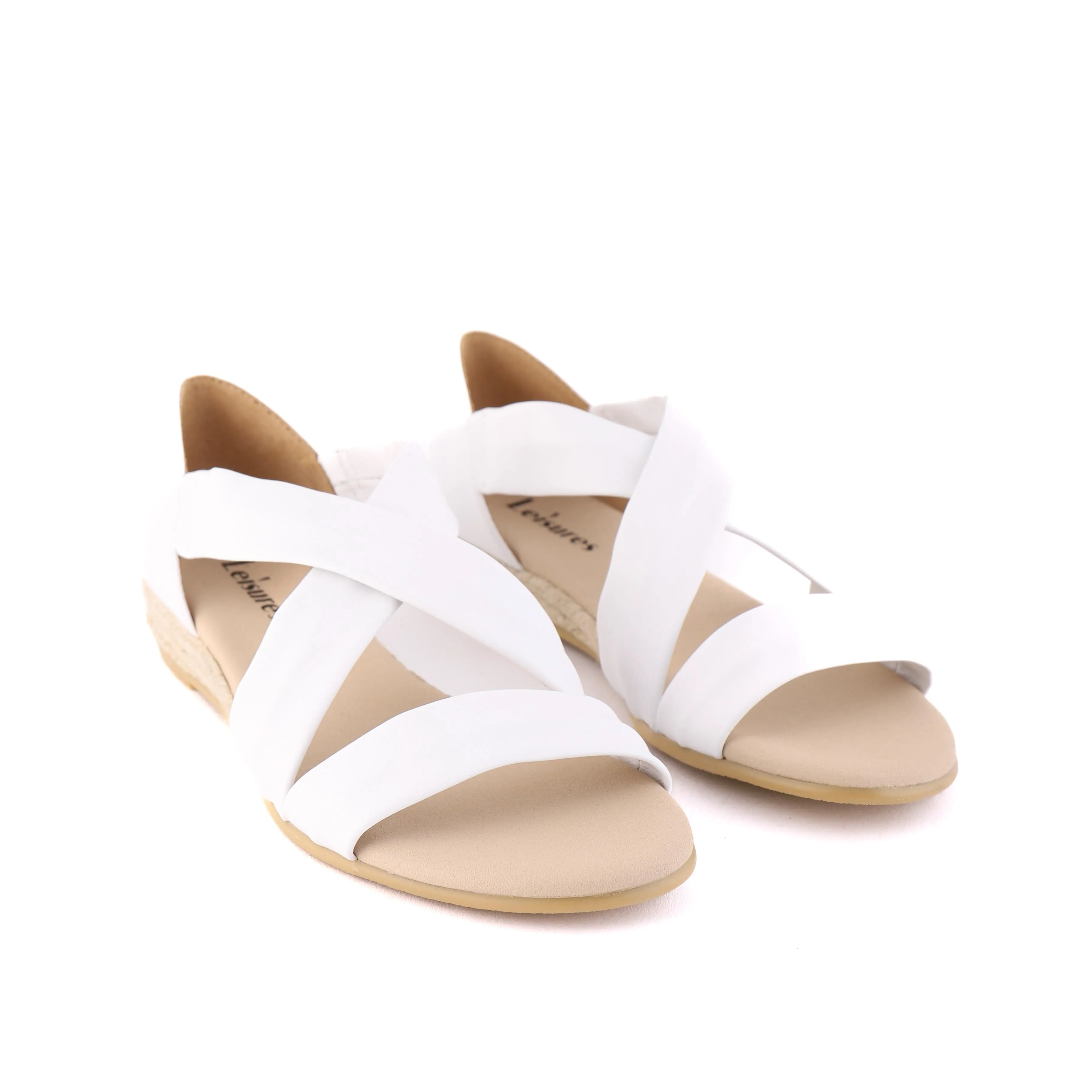HOLLIE White Marina Mood Light Travel Shoes