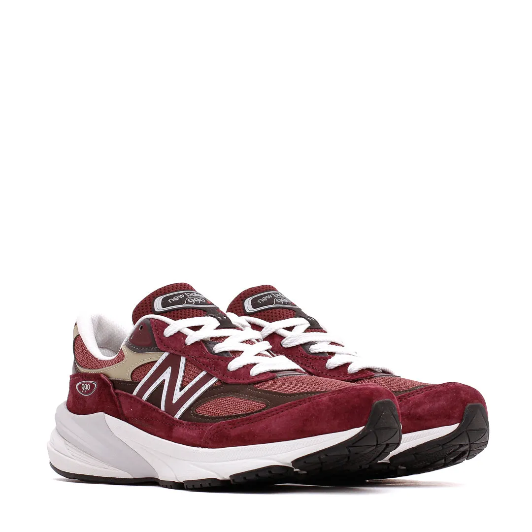performance - design shoes EVA - midsole New Balance Unisex 990v6 Burgundy Made In USA U990BT6