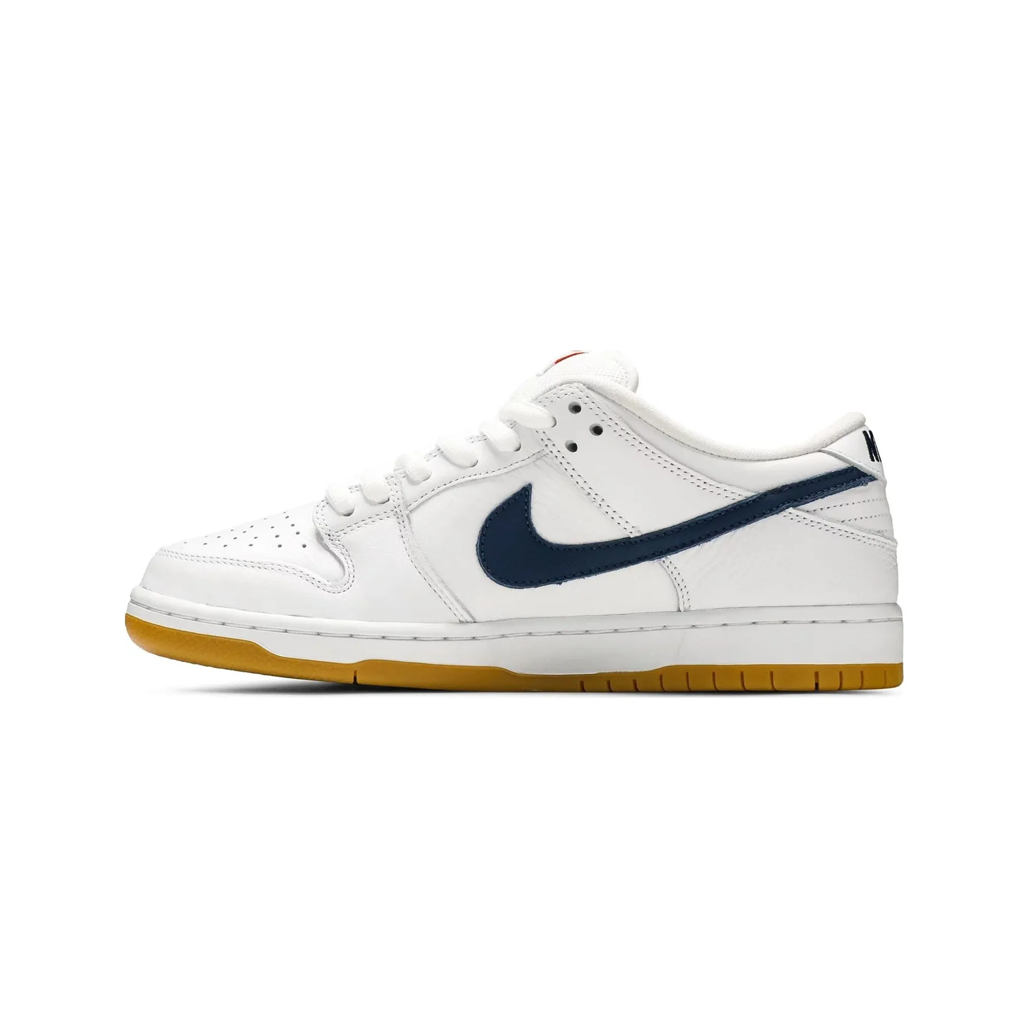 Perfect Fit High Rebound Formula Nike SB Dunk Low Orange Label 'White Navy' (2021)