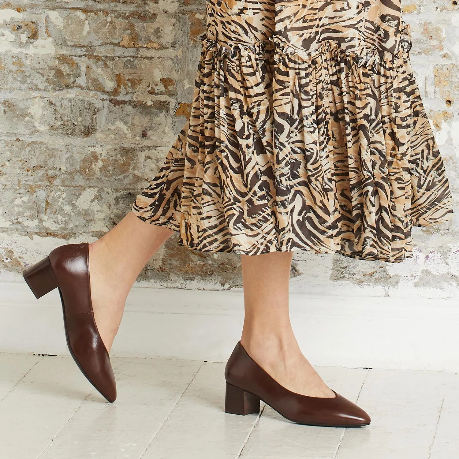 Ingrid: Chestnut Leather Busy Life Ultra Hike