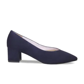Long Walks Ingrid: Navy Suede