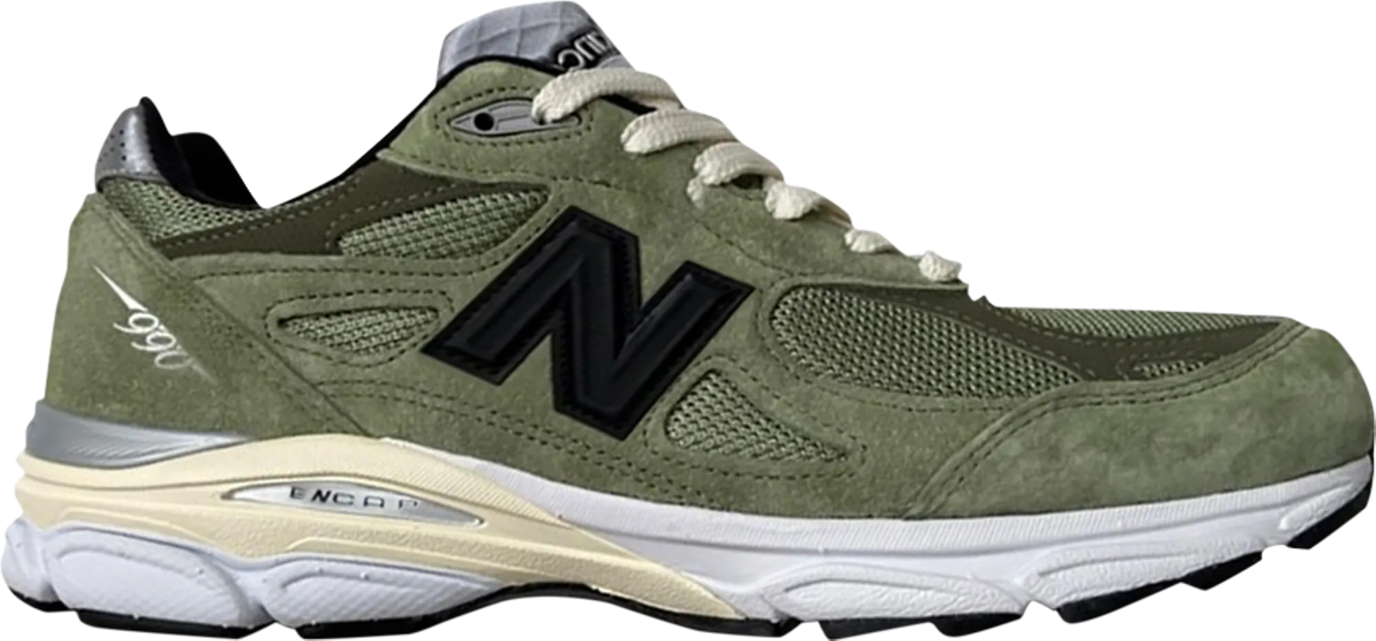 weekday running shoe interval Quick Drying Inner Liner JJJJound x 990v3 Made In USA 'Olive' - M990JD3