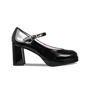 Indoor Outdoor Timeless Style Footwear Gerri: Black Patent Leather