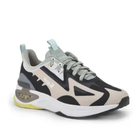 heavy - weight design shoes quality - brand shoes Leap7x Beige Sports Lacing Running Shoes For Men HANOVER-1 By Liberty