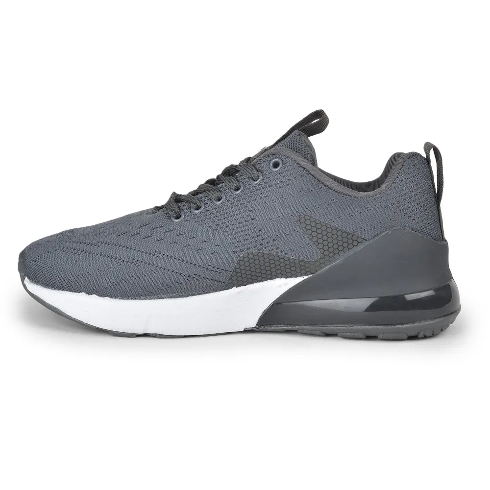 Micro Adjust Straps Leap7x Lacing Sports Shoes For Men (Grey) REVOLT By Liberty