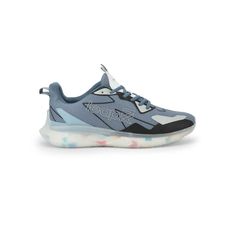 shoe stretchers Leap7x Lacing Sports Shoes For Men (S.BLUE) FLYING By Liberty