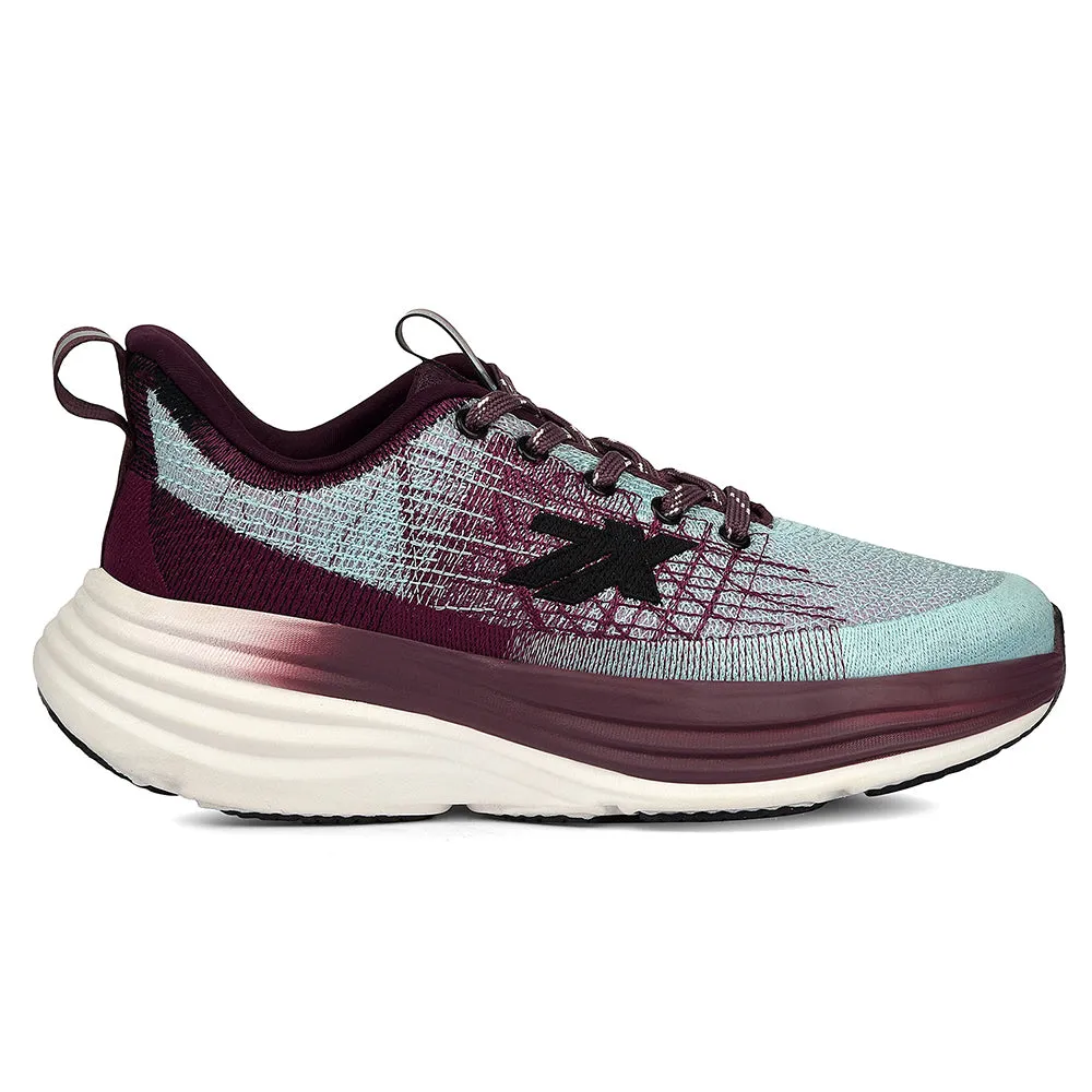 Posture Leap7x Purple Sports Lacing Running Shoes For Women WAVESTAR-4 By Liberty