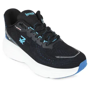 Leap7x Teal Blue Sports Running Shoes For Men GHD-41 By Liberty running rituals Aero Dynamic Ventilation