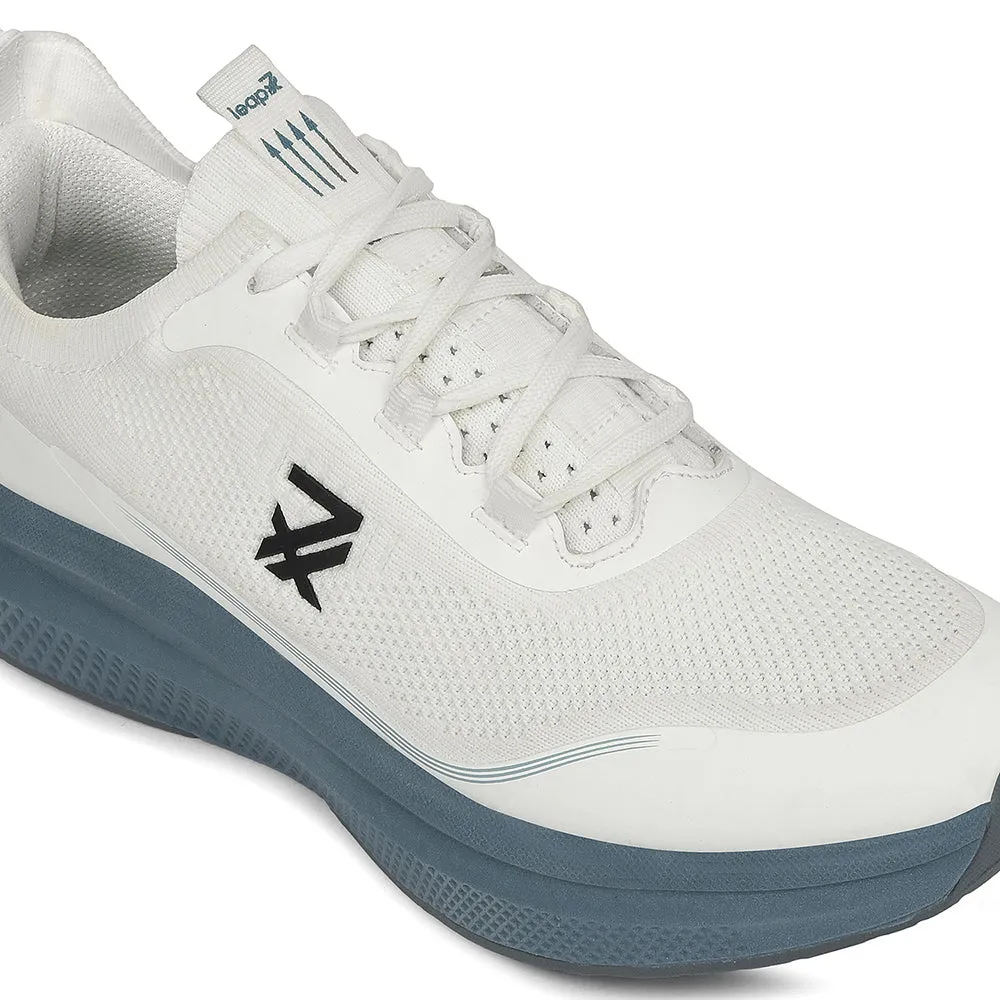 shoe cover lightweight - construction shoes Leap7x White Sports Lacing Running Shoes For Men AUSTRIA-1 By Liberty