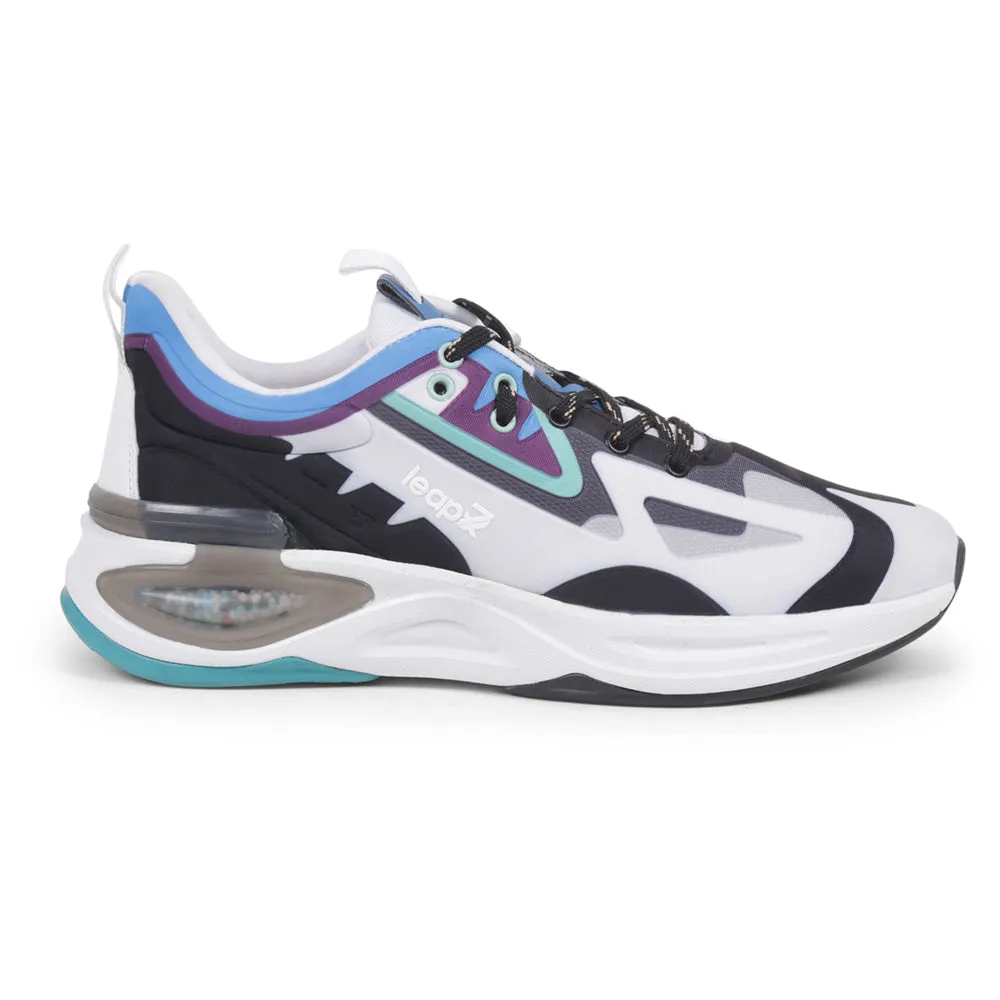 Precision Fit Lacing Leap7x White Sports Lacing Running Shoes For Men HANOVER-1 By Liberty