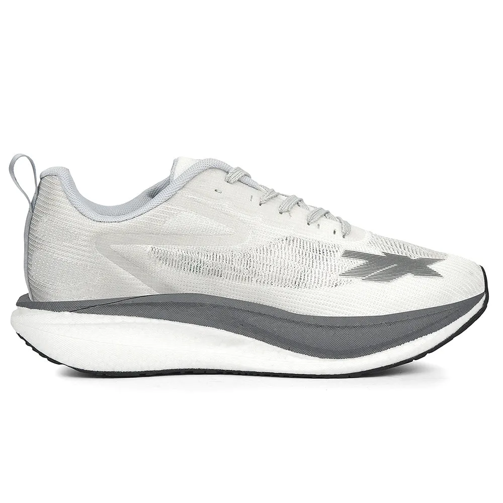 Leap7x White Sports Lacing Running Shoes For Men XLM-02 By Liberty running for a form of meditation marathoner's shoe possibility
