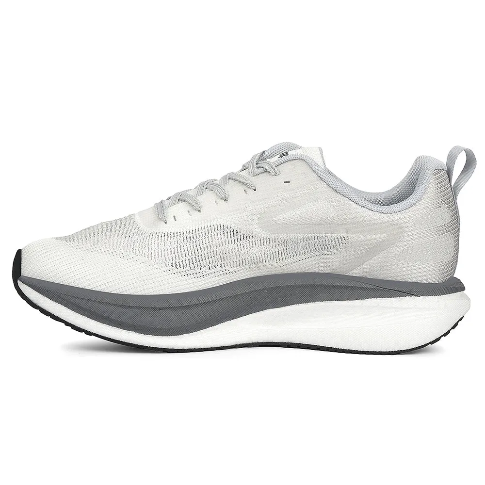 retirement - themed running shoes Leap7x White Sports Lacing Running Shoes For Men XLM-02 By Liberty