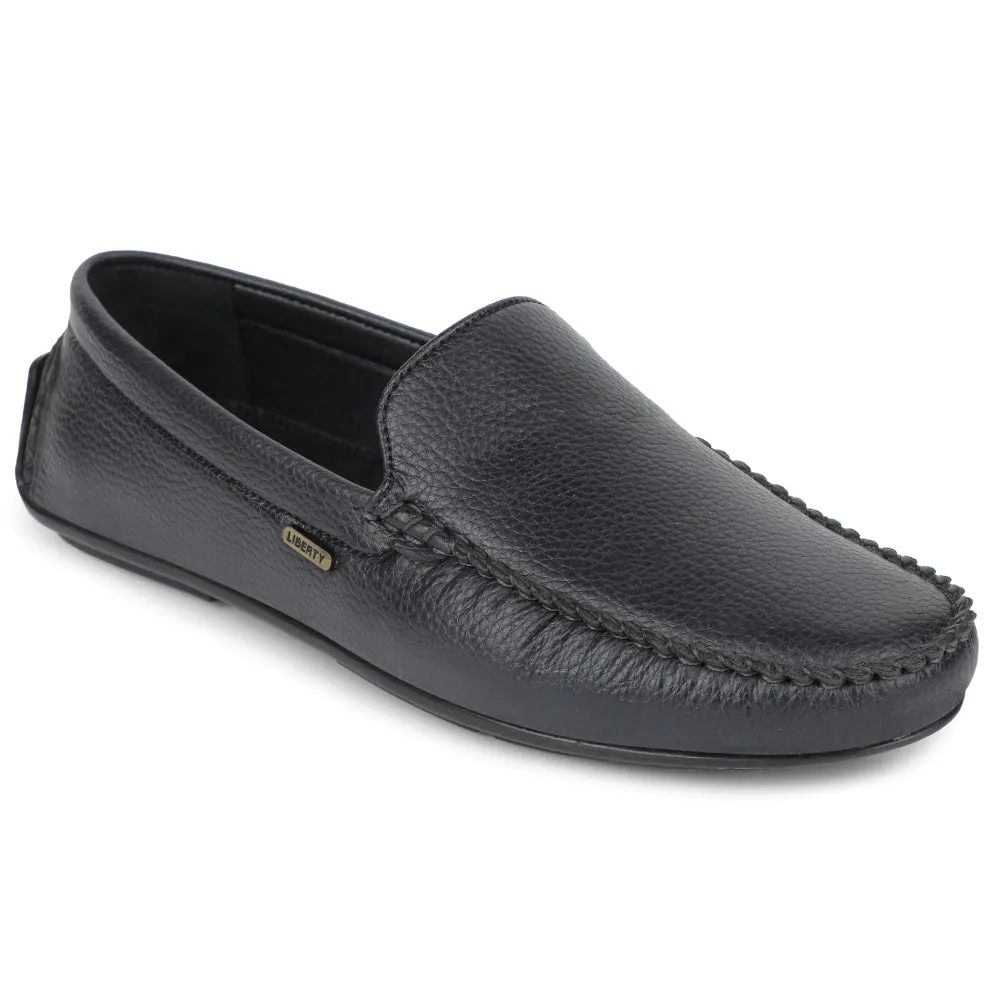 Nordic Line Fortune Navy Blue Casual Loafers For Men AVL-4 By Liberty