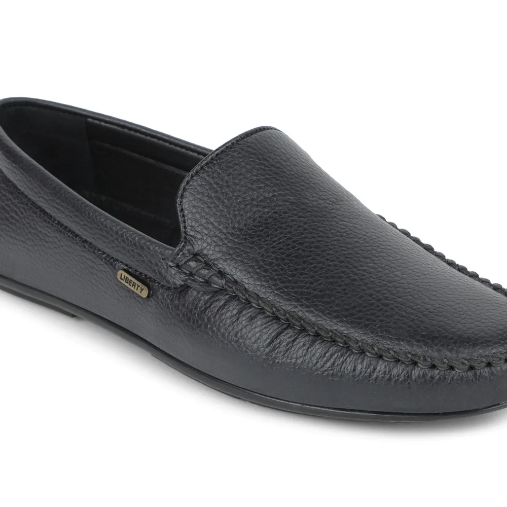 Fortune Navy Blue Casual Loafers For Men AVL-4 By Liberty Executive Edge