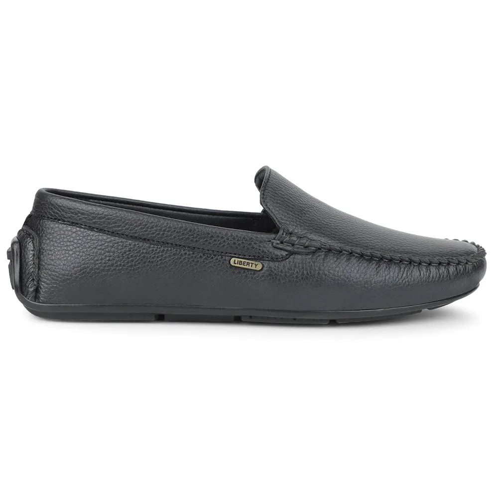 Seasonal Dressing Fortune Navy Blue Casual Loafers For Men AVL-4 By Liberty