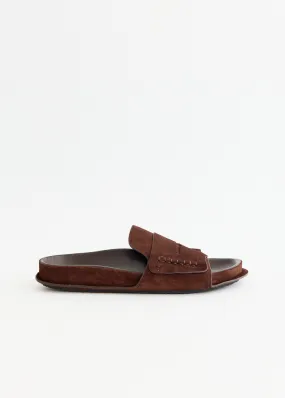 Les Sandales Mocassin Textile Upper