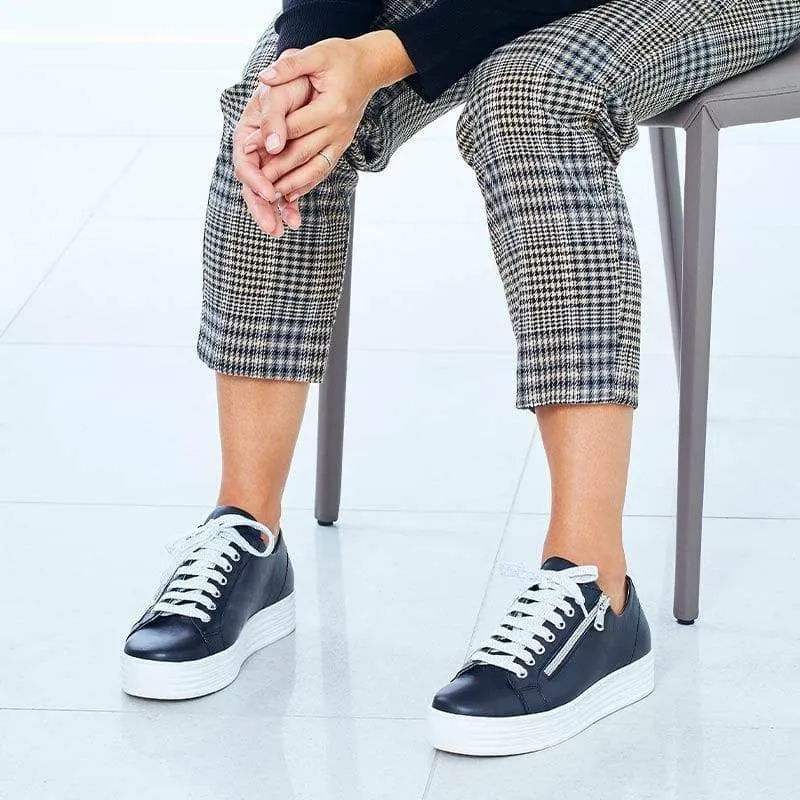 Hero: Black Leather Long Walk