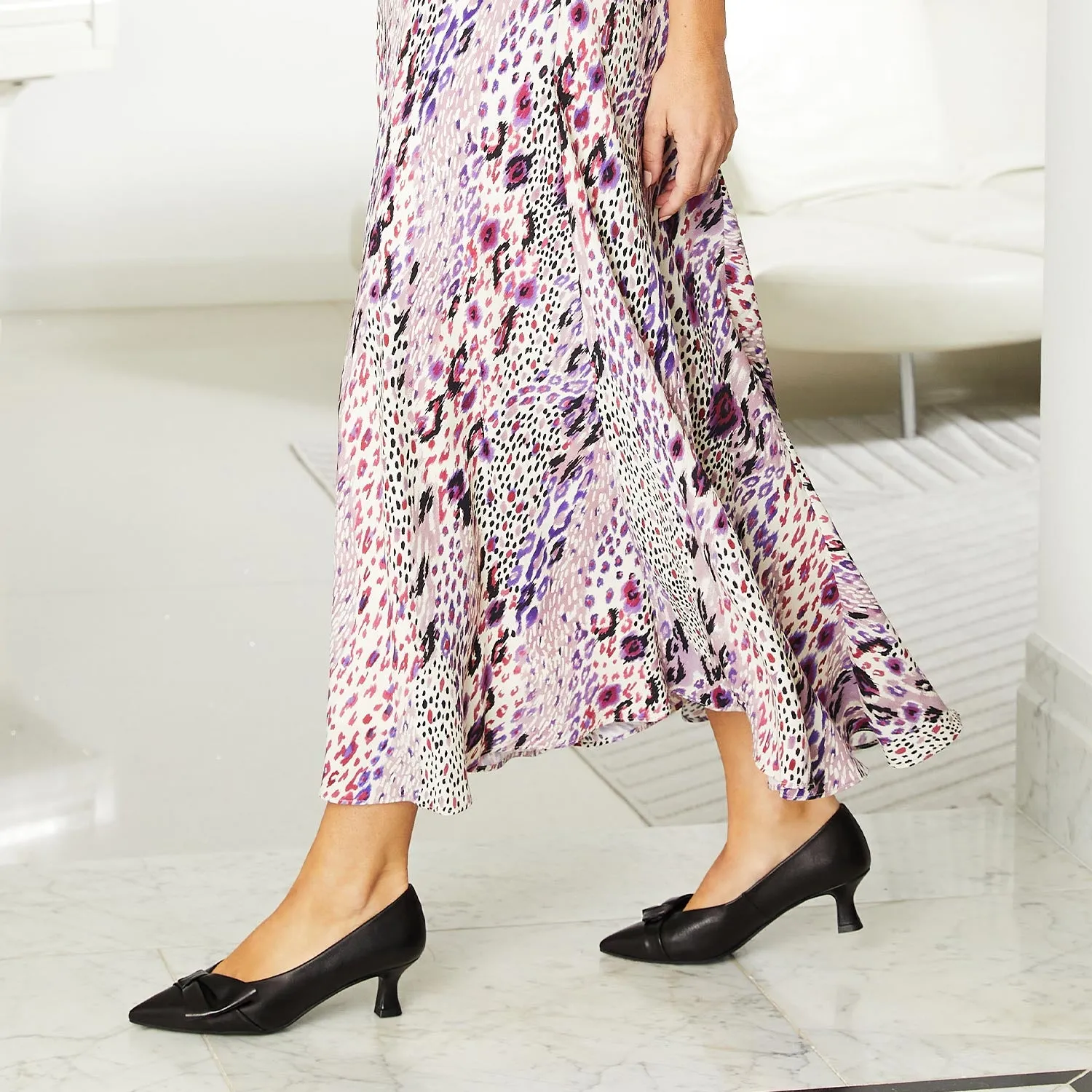 Stability control Keira: Black Leather