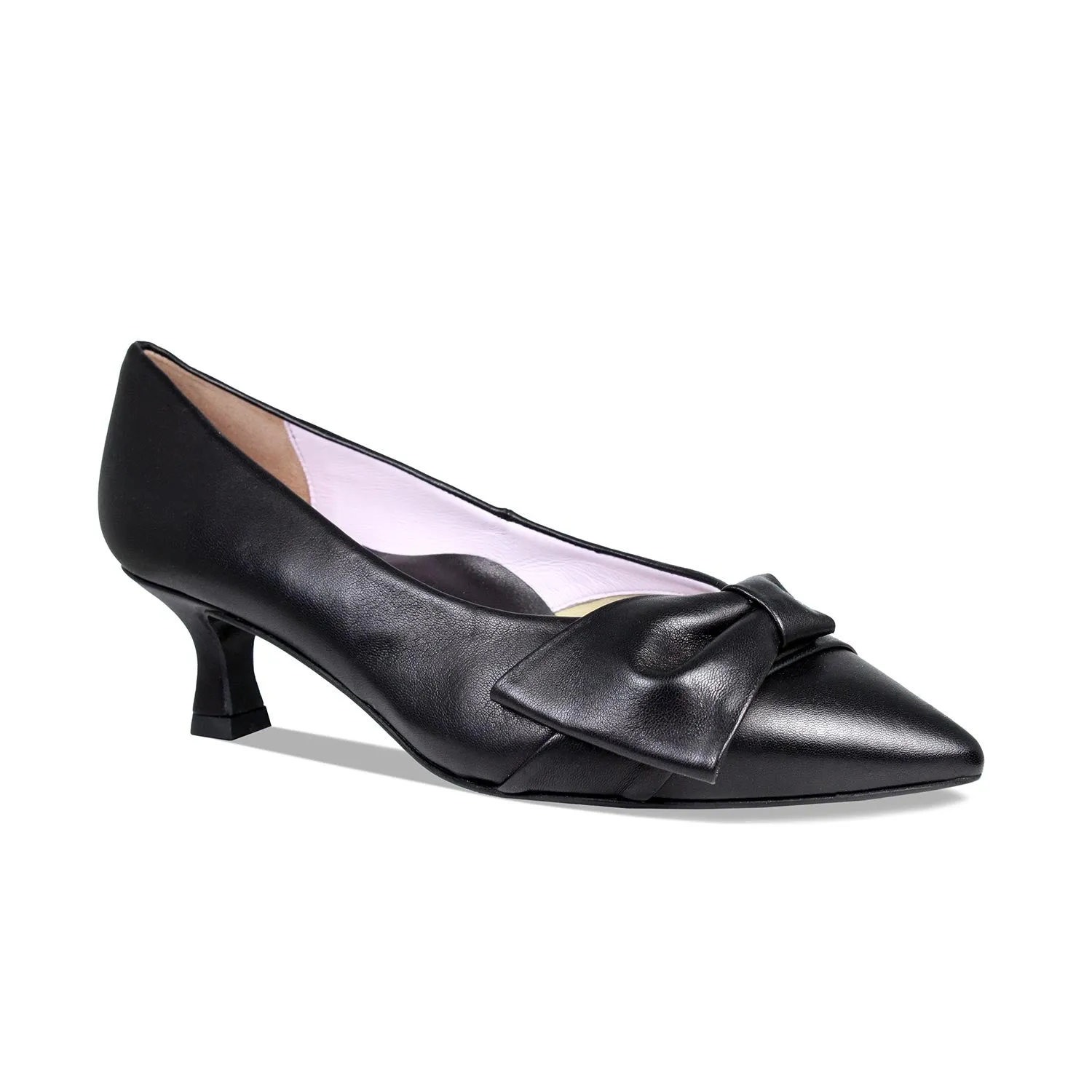 Dual Density Midsole All Day Wear Keira: Black Leather