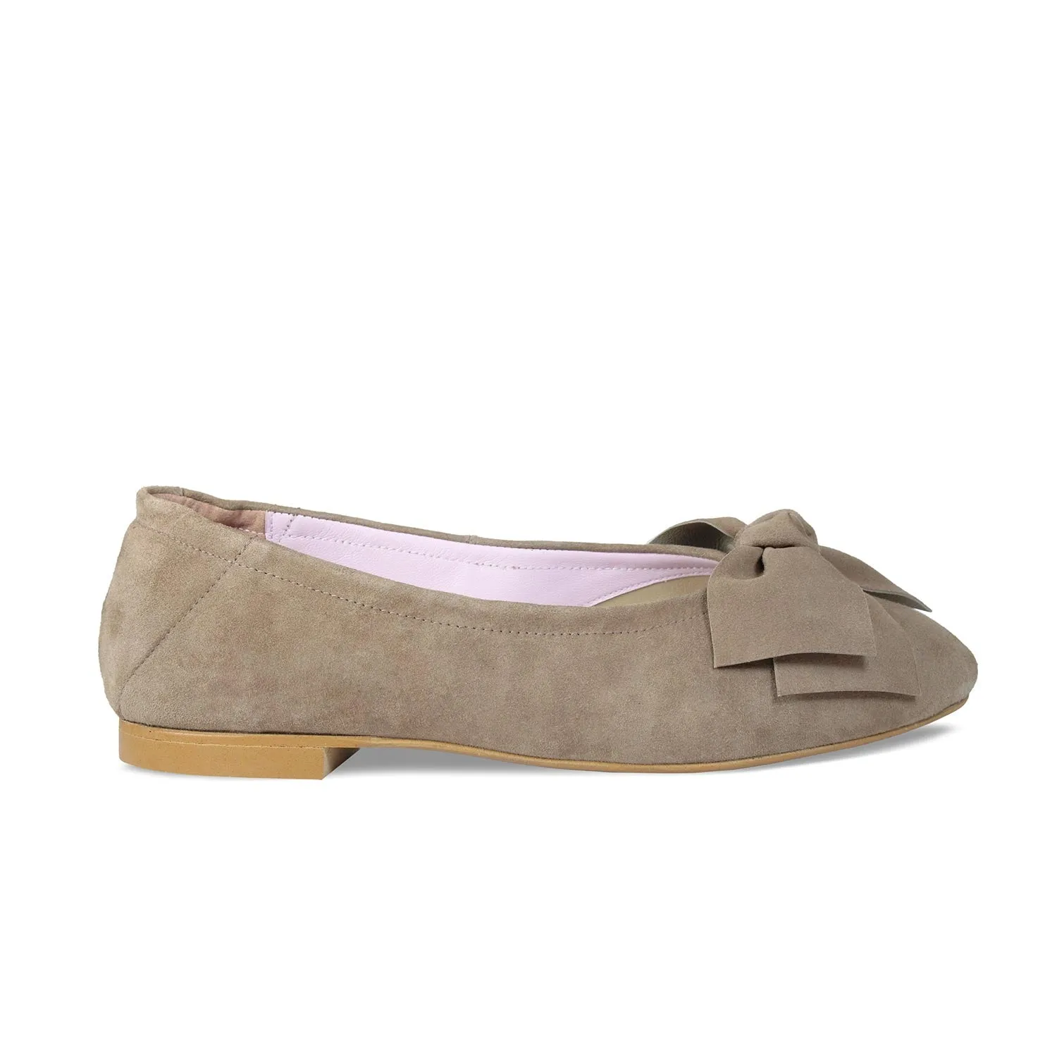 Basic Wear Lola: Taupe Suede