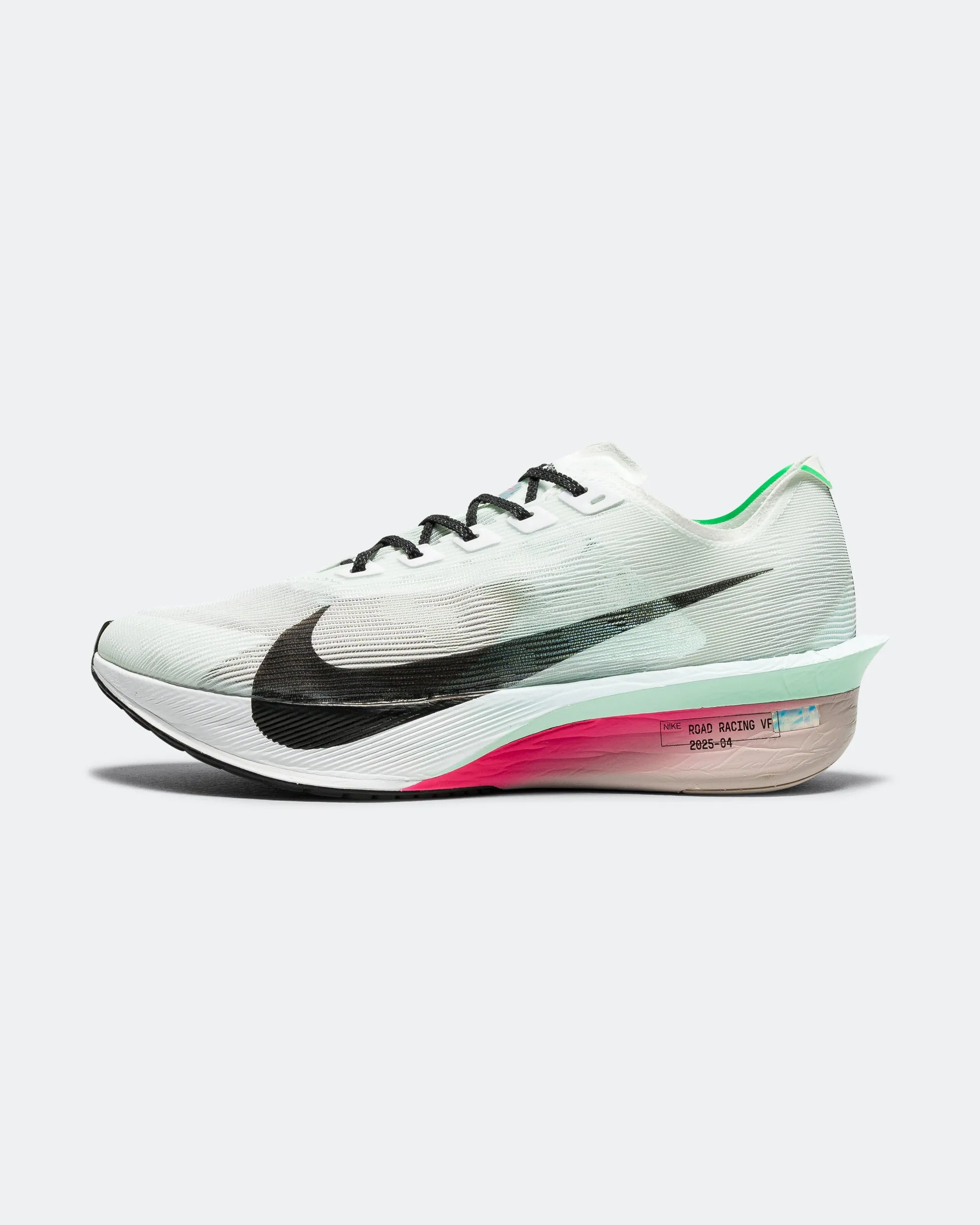 Mens ZoomX Vaporfly Next% 4 - White/Black-Hyper Pink-Mint Foam Urban Movement All-Purpose Footwear