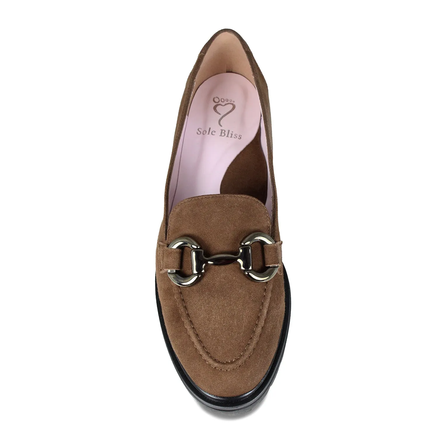 No Slip Comfortable Upper Treasure: Tobacco Suede