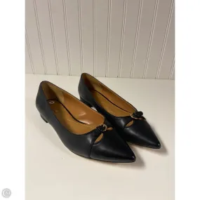 Soft Flex Midsole Shoes Flats By Talbots In Black, Size: 9