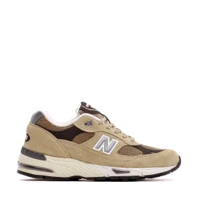 expert running shoes New Balance Men 991v1 Pale Khaki Made In UK M991CGB