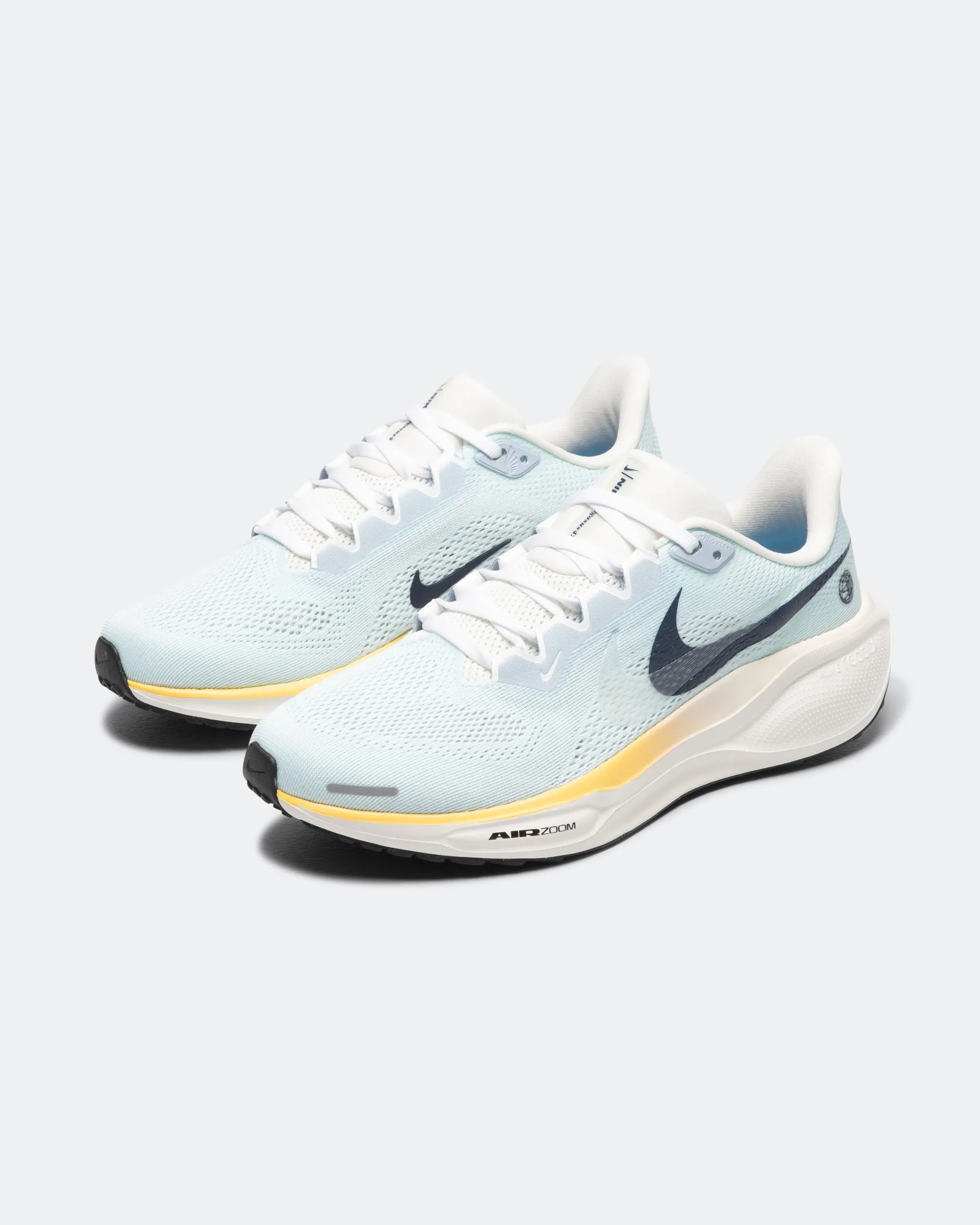 Womens Air Zoom Pegasus 41 - Glacier Blue/Midnight Navy-Sail Slip On Convenience Flex Step