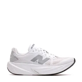 Reinforced Achilles Pad New Balance Women FuelCell Rebel v5 White Silver WFCXLM5