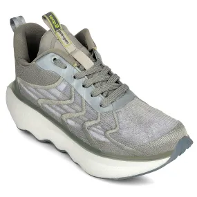 autumn use Leap7x Light Grey Sports Lacing Running Shoes For Men GHD-101 By Liberty
