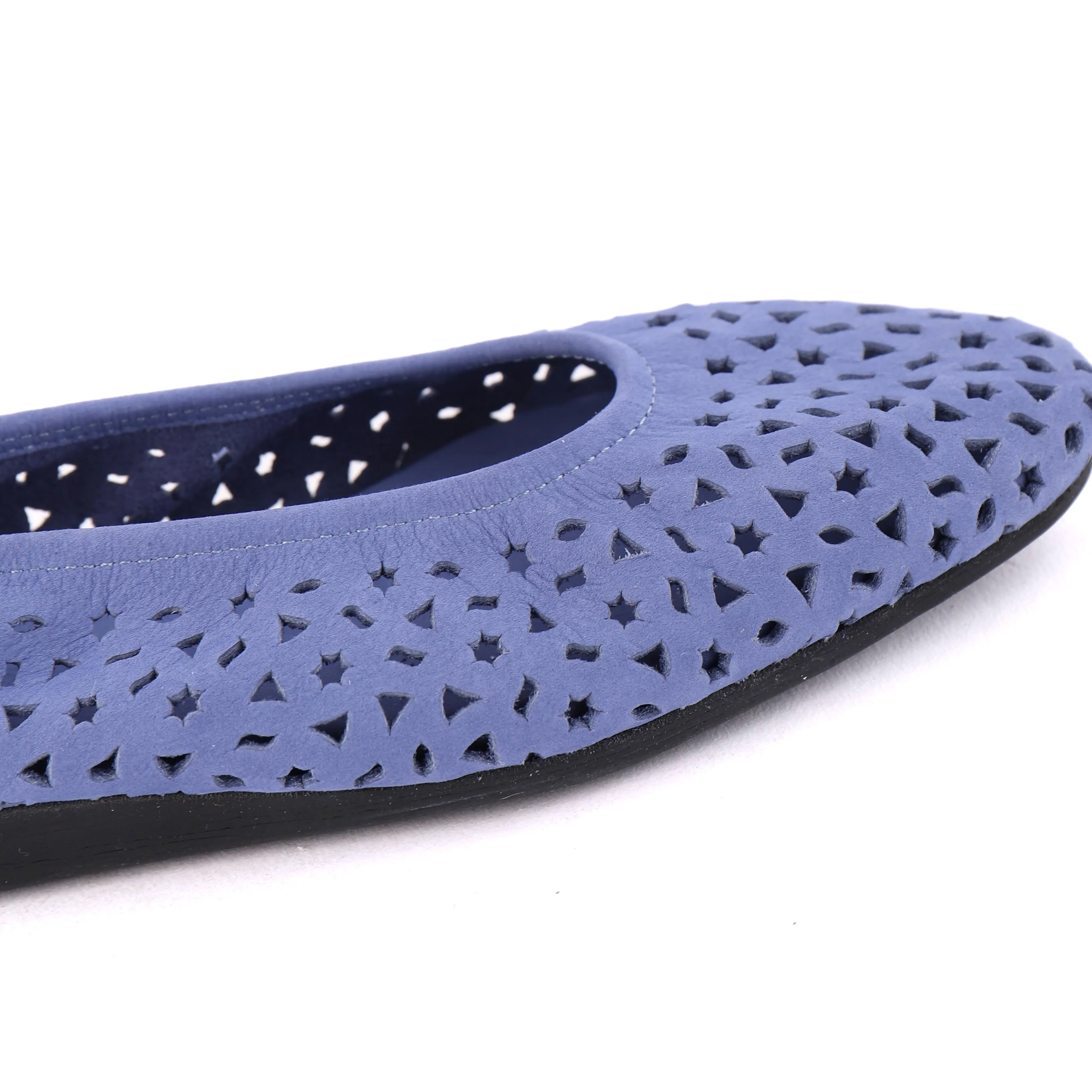 LILY Blue Nubuck Look Style