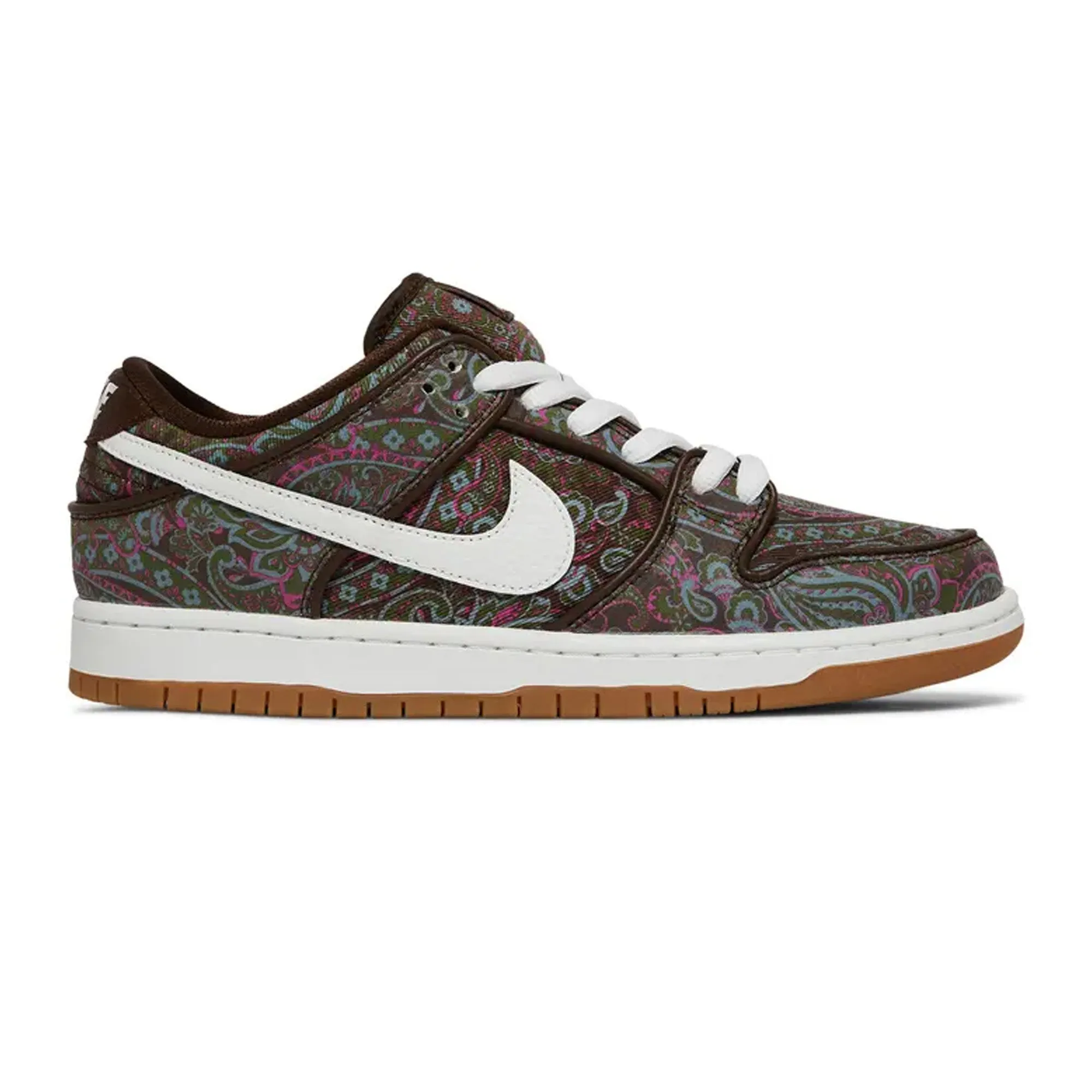 Nike SB Dunk Low Pro 'Paisley Brown' (2022) Adjustable Tongue