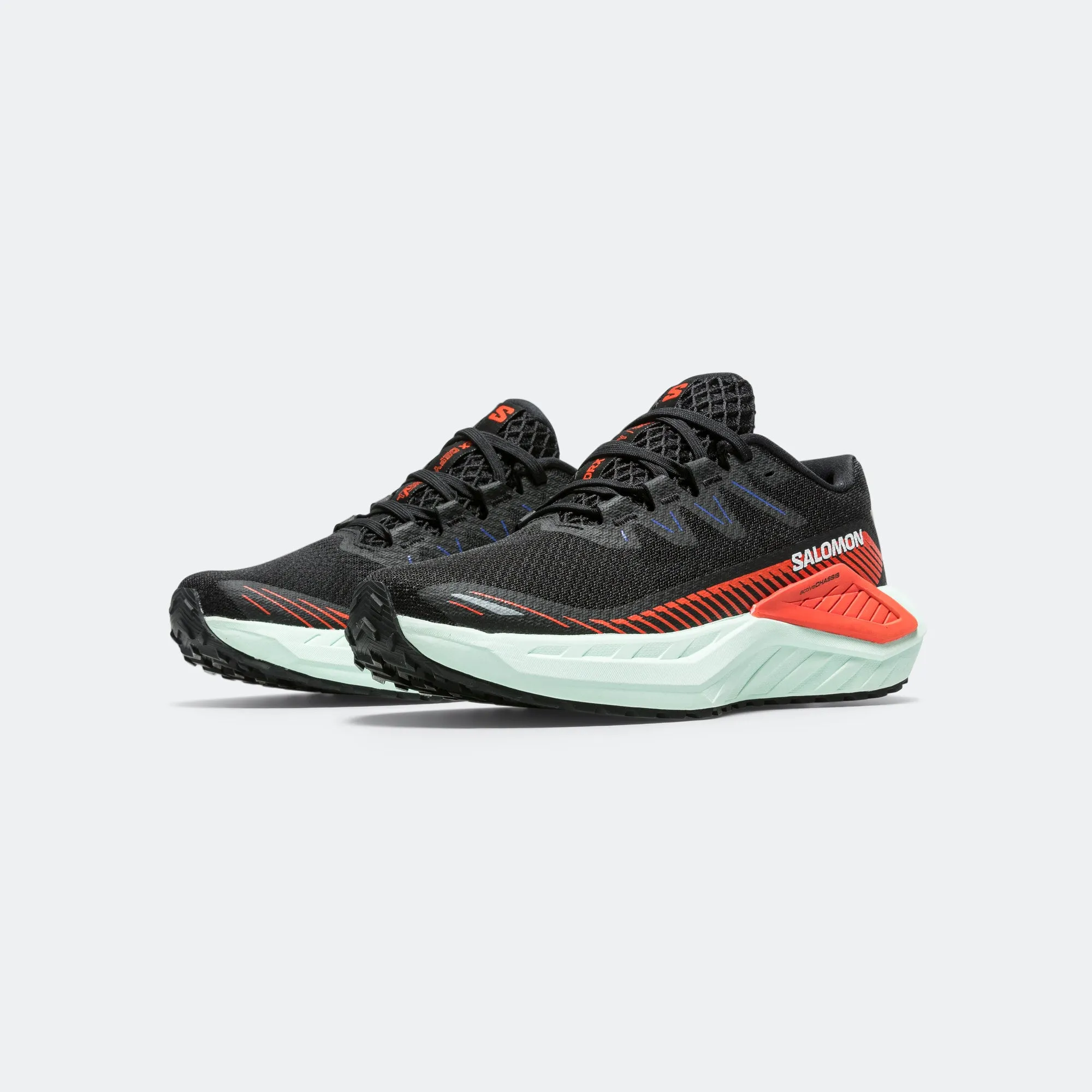 travel mode Womens DRX Defy GRVL - Black/Cherry Tomato/Bay