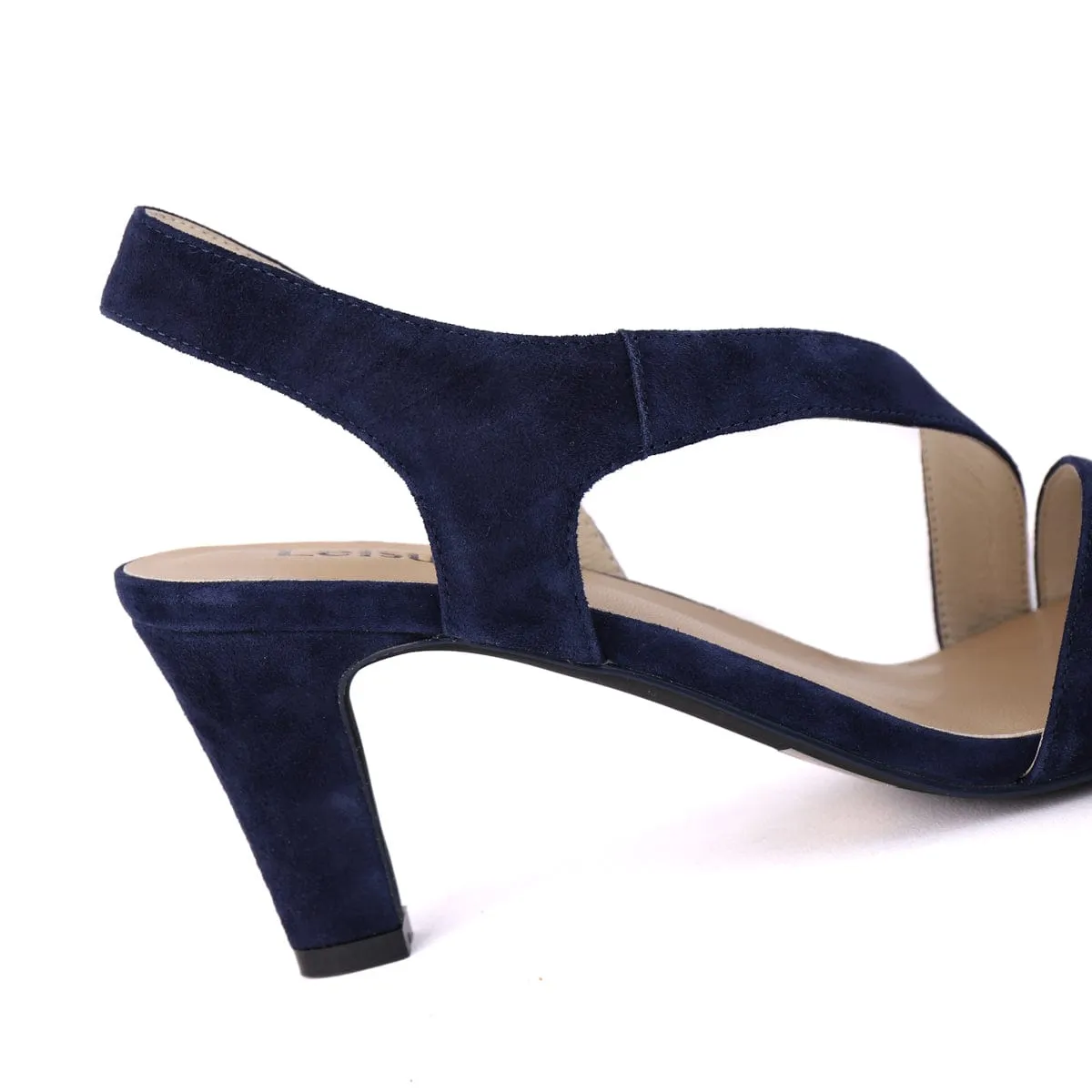 REON Navy Suede Chic Walk Flexible Layers