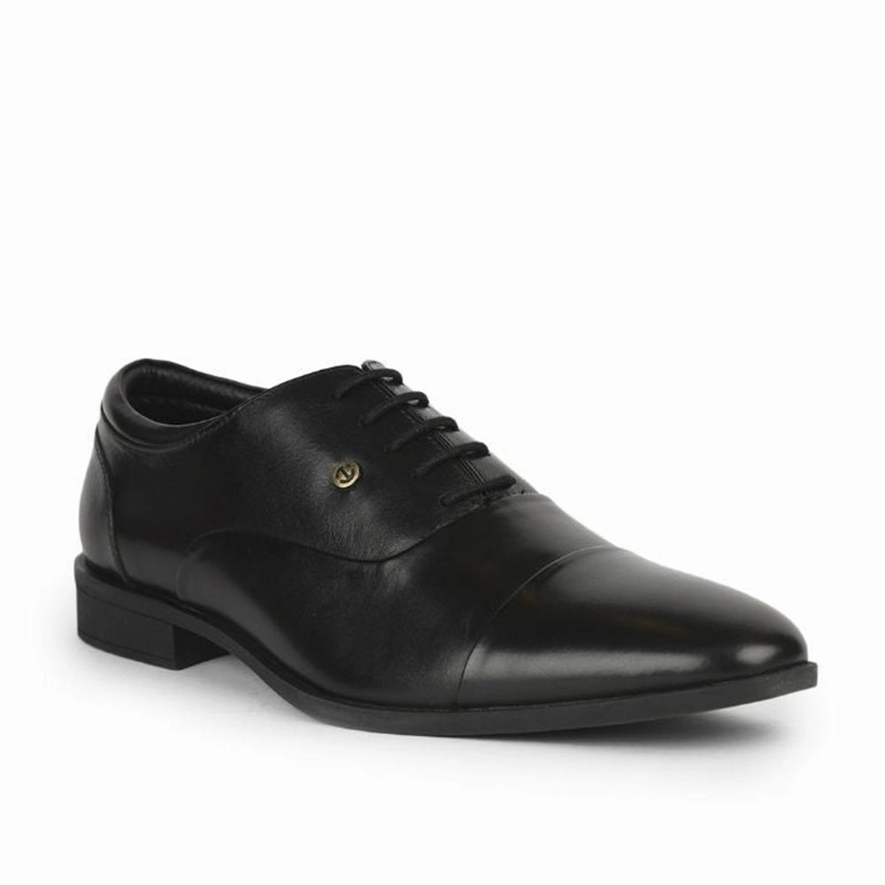 Healers Formal (Black) Lacing Classice Oxford Shoes For Men SSL-199 By Liberty Leather Casual Shoes Polished Look Workday Essential
