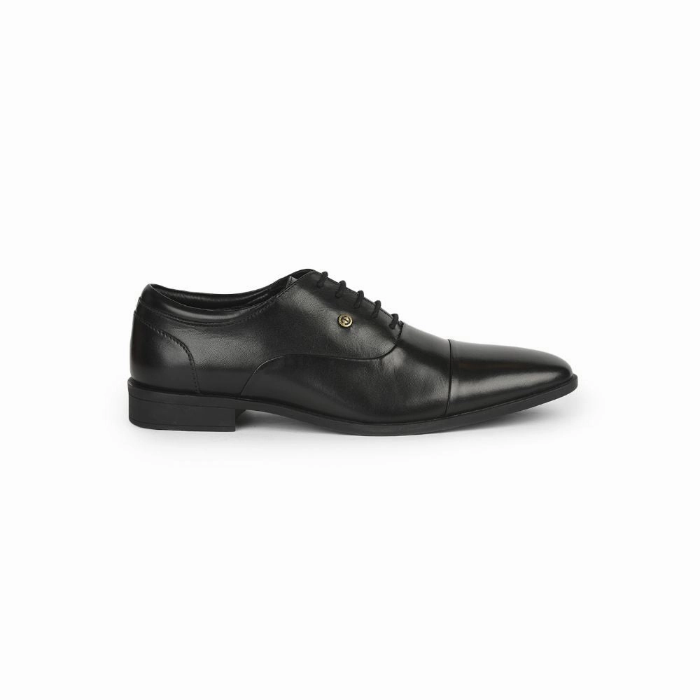 Healers Formal (Black) Lacing Classice Oxford Shoes For Men SSL-199 By Liberty Tailored Silhouette Clean Looker Lightweight Oxfords