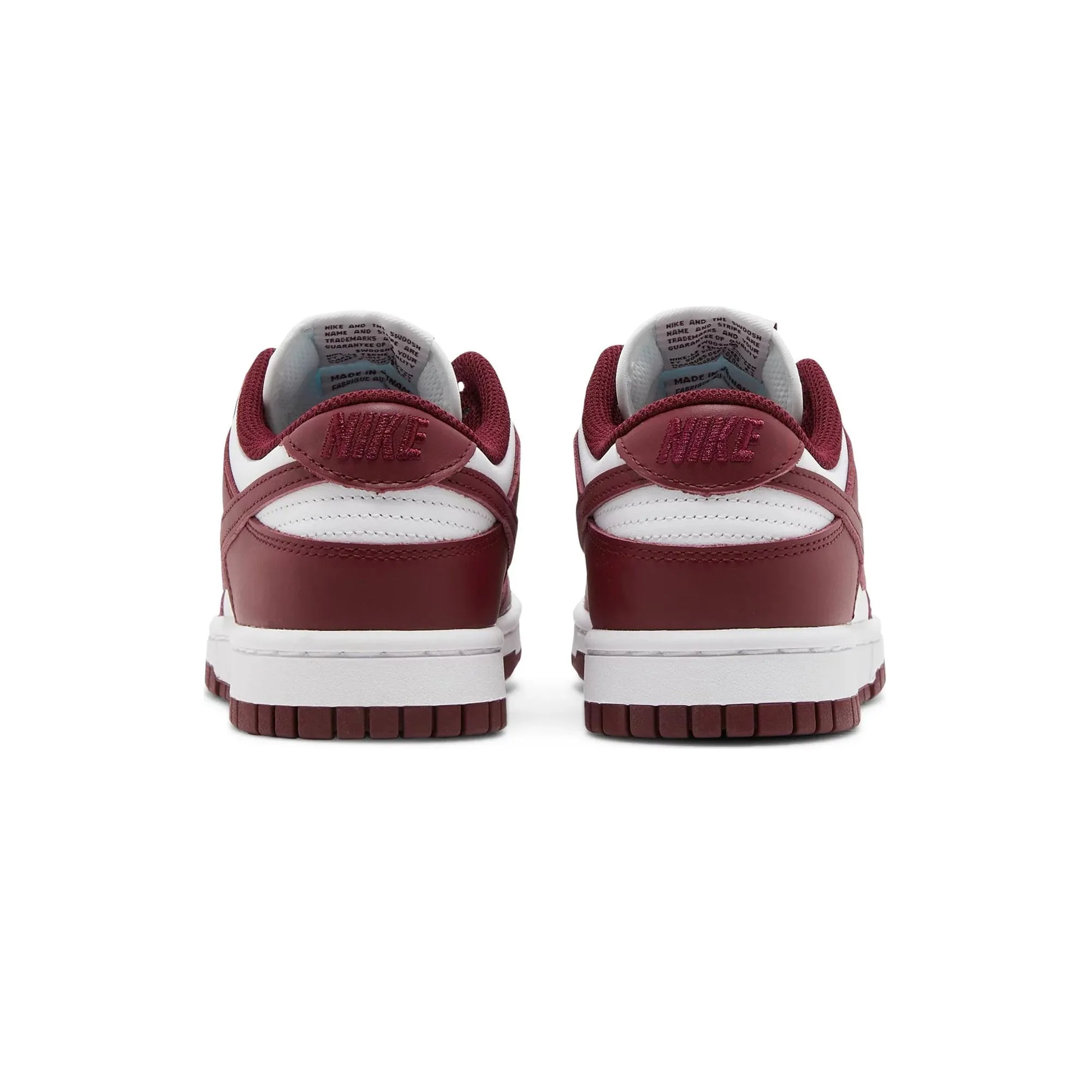 Ultra Flex Grooves Structured performance Nike Dunk Low 'Bordeaux' Women's (2021)
