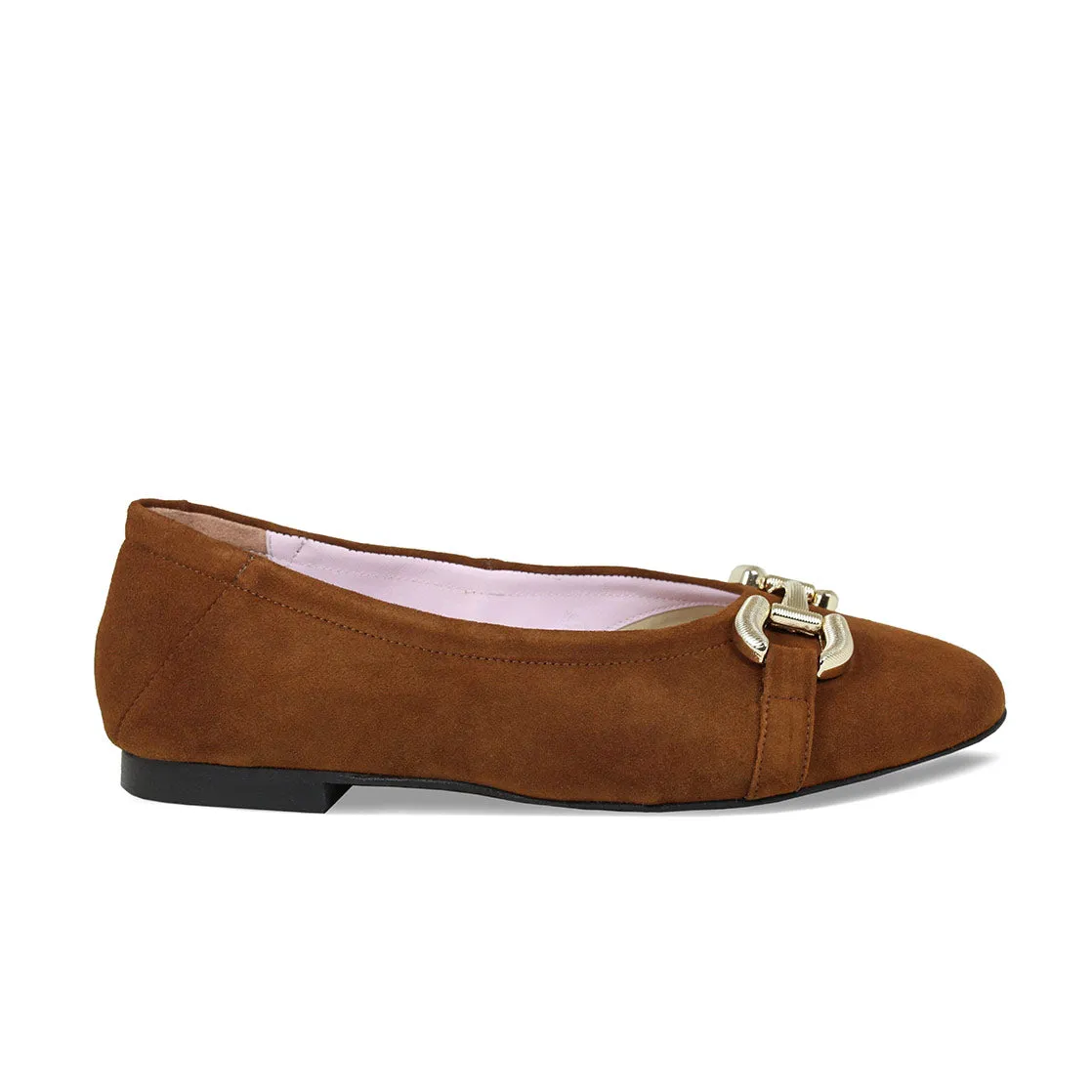 Campus Hike Comfortable Arch Support Lydia: Chestnut Suede