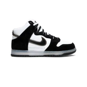 Dunk High Slam Jam 'White Black' Running support